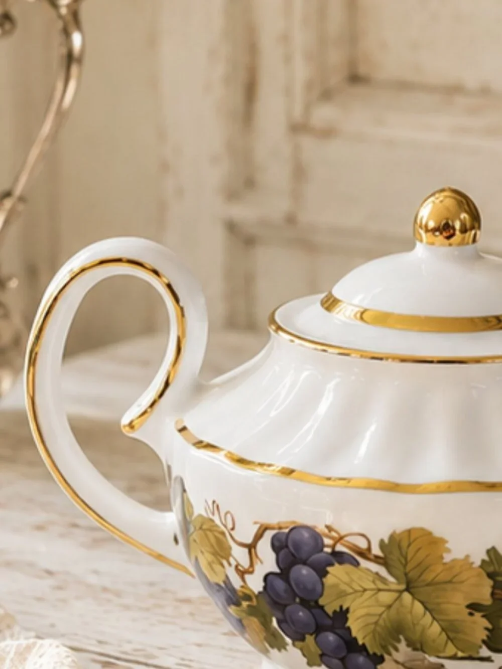 Vintage Wade Mini Fine Bone China Teapot The Regency Collection Teaware